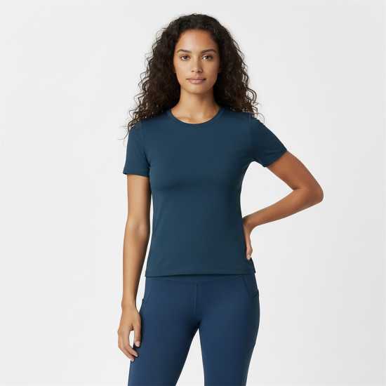 Usa Pro Essential Tee Womens Navy 