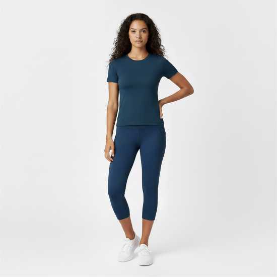 Usa Pro Essential Tee Womens Navy 