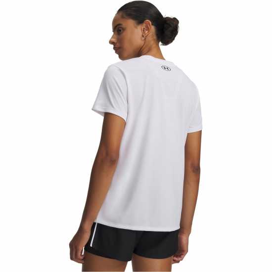 Under Armour Tech™ V-Neck Short Sleeve Womens Бяло 