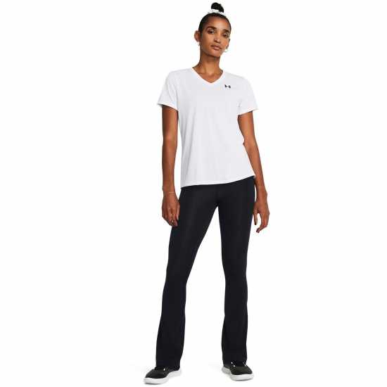 Under Armour Tech™ V-Neck Short Sleeve Womens Бяло 