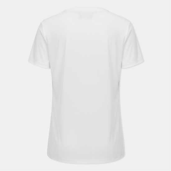 Usa Pro Tech V Tee Ladies Бяло 