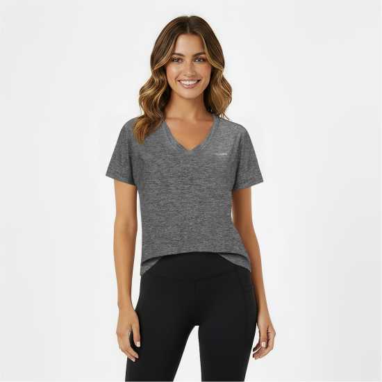 Usa Pro Tech V Tee Ladies Угъл 