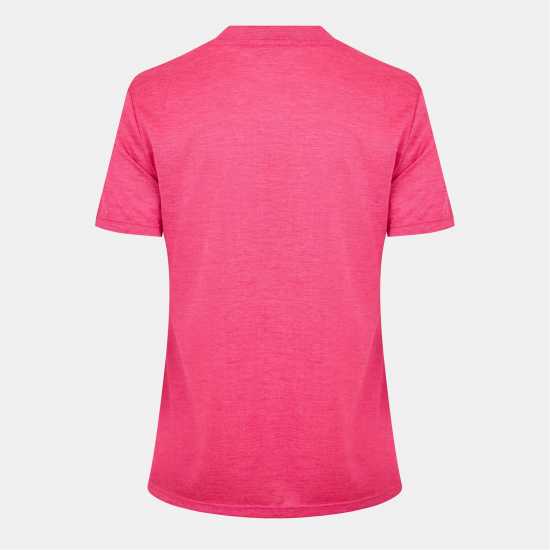 Usa Pro Tech V Tee Ladies Ярко розово 