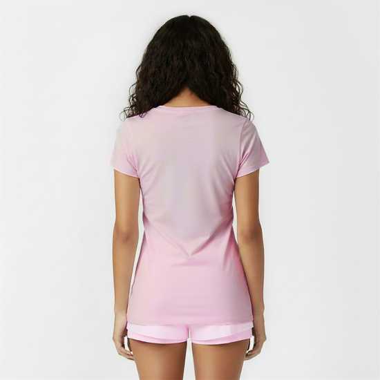 Usa Pro The  Tech V Tee Ladies Light Pink 