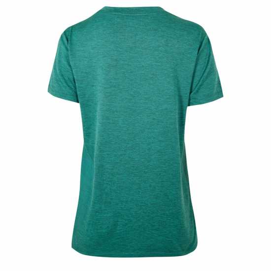 Usa Pro The  Tech V Tee Ladies Forest Green 