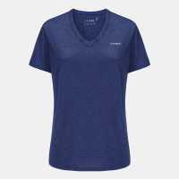 Usa Pro Tech V Tee Ladies Морска синьо