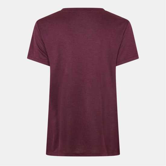 Usa Pro The  Tech V Tee Ladies Espresso 