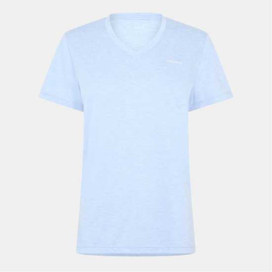 Usa Pro Tech V Tee Ladies Brunerra Blue 