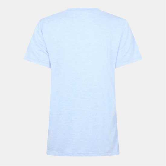 Usa Pro Tech V Tee Ladies Brunerra Blue 