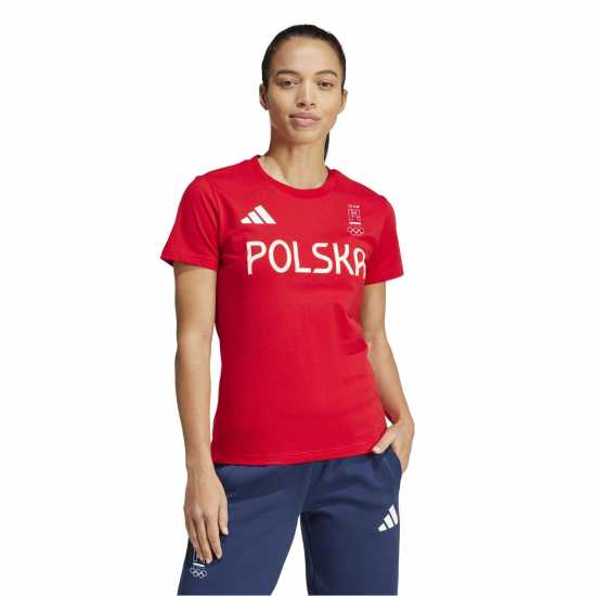 Adidas Women's Short Sleeve Performance Gym Top  