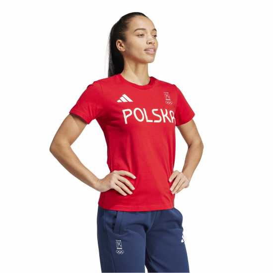 Adidas Women's Short Sleeve Performance Gym Top  