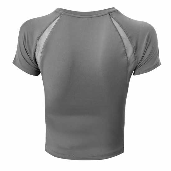 Under Armour Women's Motion Mesh Short Sleeve Performance Gym Top Green/Titanium 