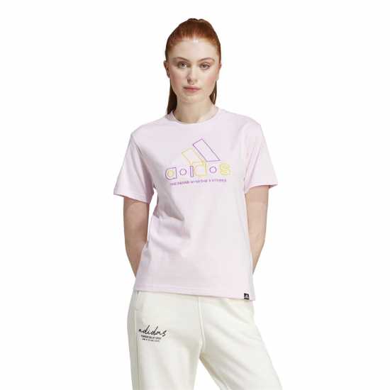 Adidas Xpress Logo T-Shirt Womens  
