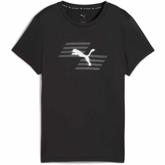 Puma Hyrox Short-Sleeve Performance Gym Top Черно Пума 
