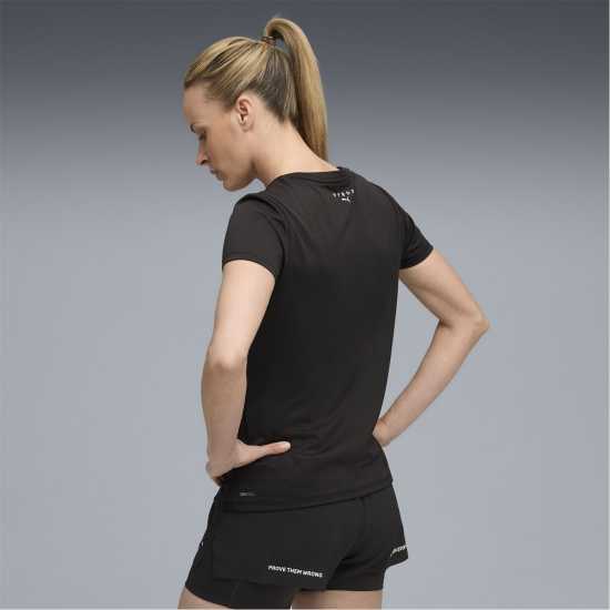 Puma Hyrox Short-Sleeve Performance Gym Top Черно Пума 