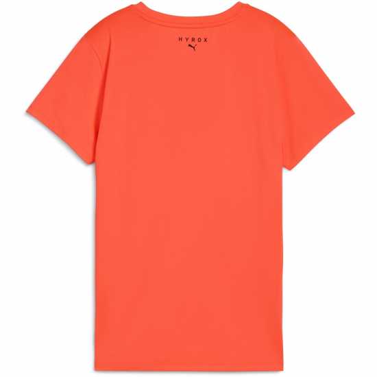 Puma Women's Hyrox Short-Sleeve Performance Gym Top Светещо червено 