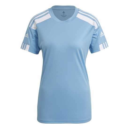Adidas Squad 21 Short-Sleeve Performance Gym Top  