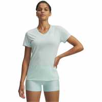 Under Armour Tech™ Twist V-Neck Short Sleeve Womens Refresh Mint 
