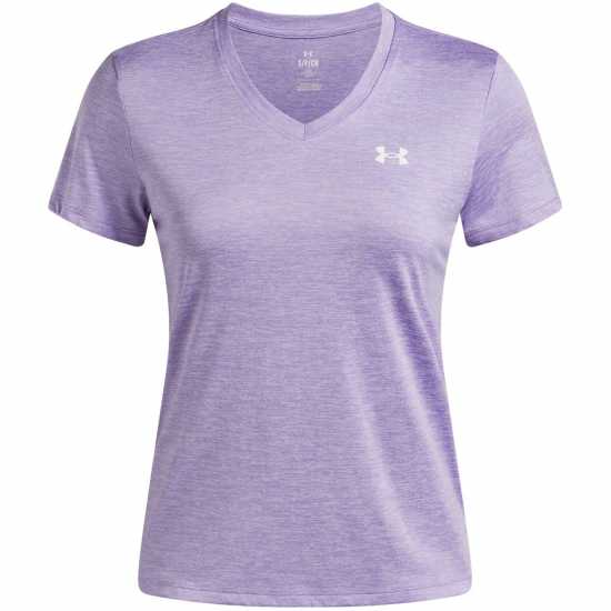 Under Armour Tech™ Twist V-Neck Short Sleeve Womens Прозрачен Under Armour Tech™ Twist V-Neck Short Sleeve Womens Прозрачен