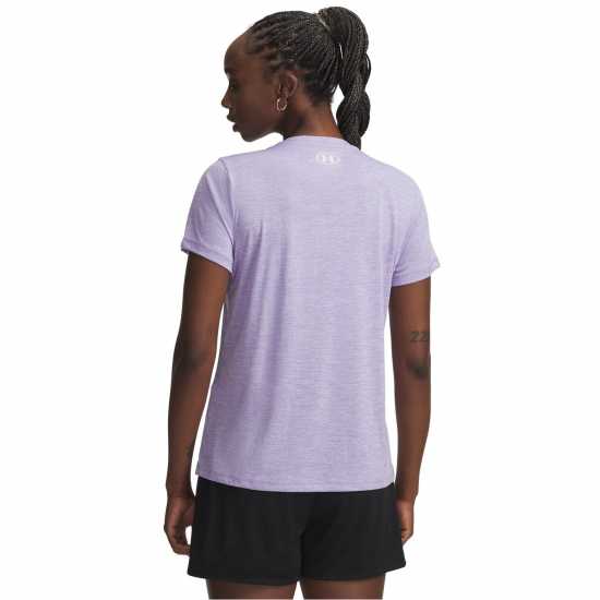 Under Armour Tech™ Twist V-Neck Short Sleeve Womens Прозрачен Under Armour Tech™ Twist V-Neck Short Sleeve Womens Прозрачен