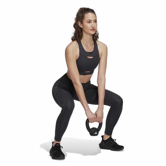 Adidas Powerimpact Luxe Training Medium-Support Bra Womens  Спортни сутиени