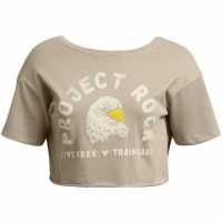 Under Armour Balance Graphic Short-Sleeve Performance Gym Top Кафяво 