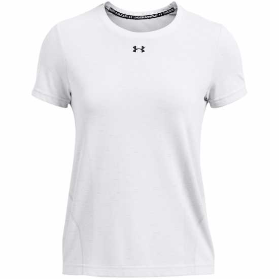 Under Armour Vanish Seamless Short-Sleeve Performance Gym Top Бяло 