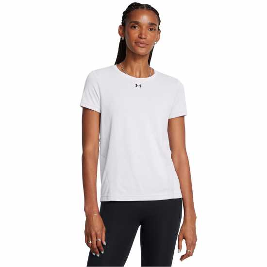 Under Armour Vanish Seamless Short-Sleeve Performance Gym Top Бяло 