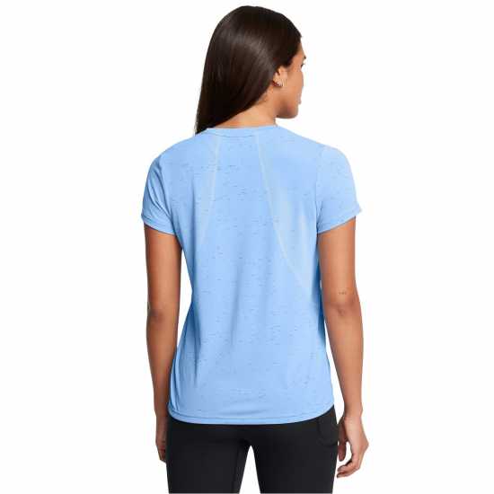 Under Armour Vanish Seamless Short-Sleeve Performance Gym Top Синьо 