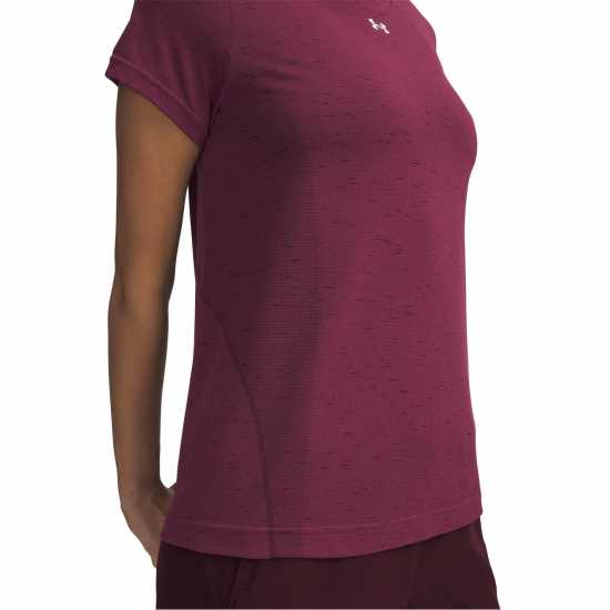 Under Armour Vanish Seamless Short-Sleeve Performance Gym Top Фуксия Здрач 