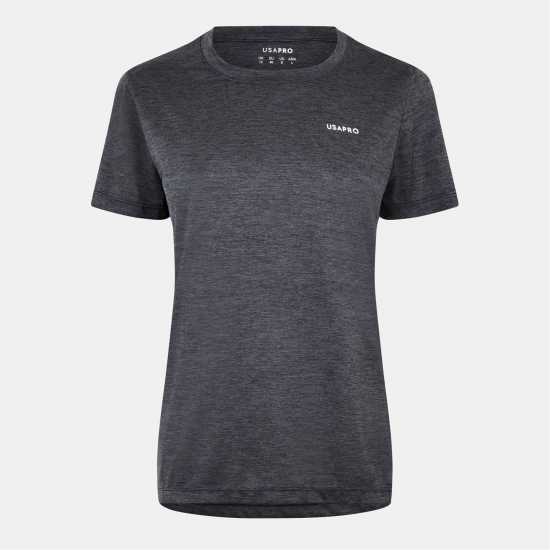 Usa Pro Pro Tech C Tee Womens Черно 