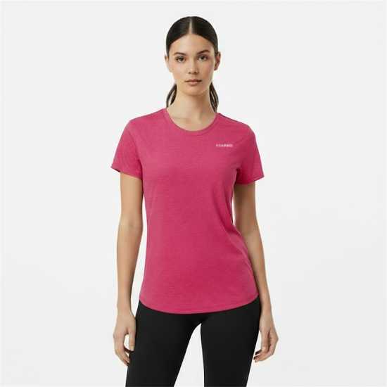 Usa Pro Pro Tech C Tee Womens Ярко розово 