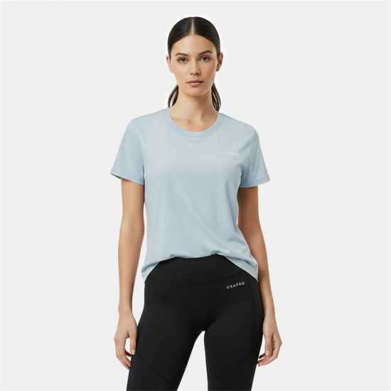 Usa Pro Pro Tech C Tee Womens Брунера Синьо 
