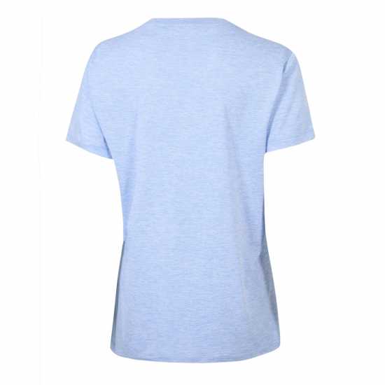 Usa Pro Tech C Tee Womens Brunera Blue 