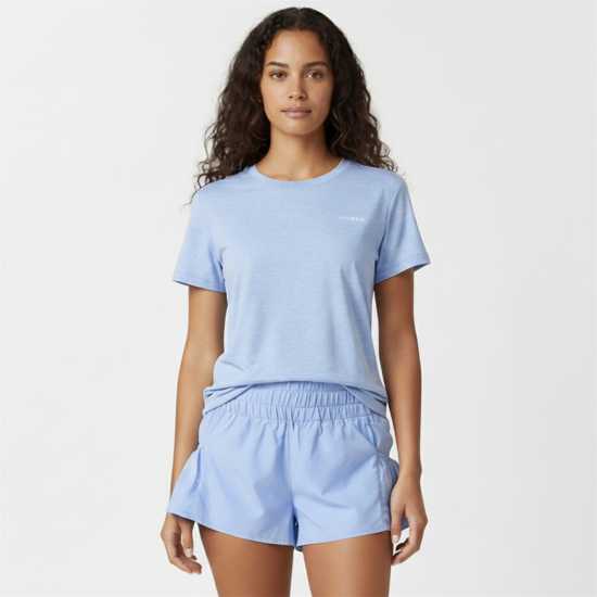 Usa Pro Tech C Tee Womens Brunera Blue 