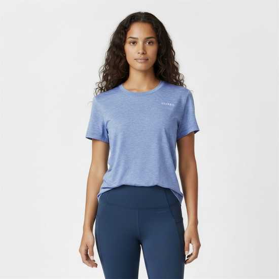 Usa Pro Tech C Tee Womens Dusk 