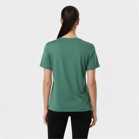 Usa Pro Tech C Tee Womens Forest Green 