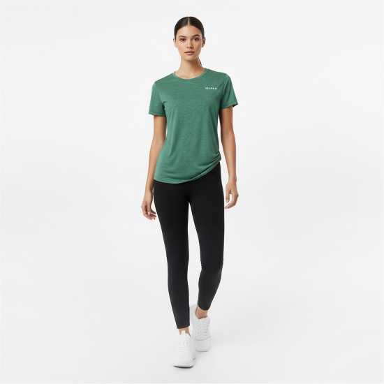 Usa Pro Tech C Tee Womens Forest Green 