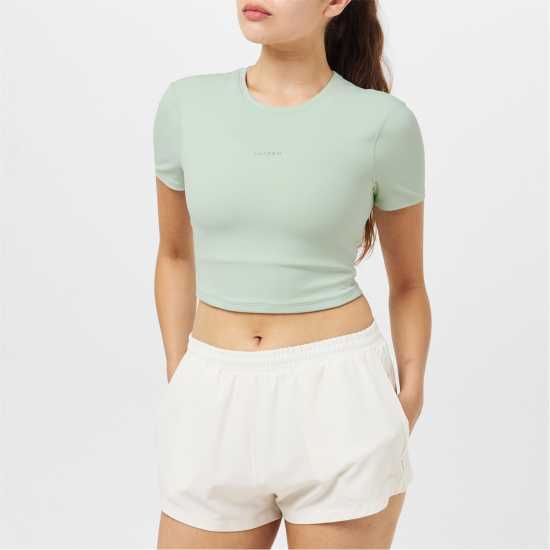 Usa Pro Pro Training Ss Crop T-Shirts Womens Писташка Usa Pro Pro Training Ss Crop T-Shirts Womens Писташка