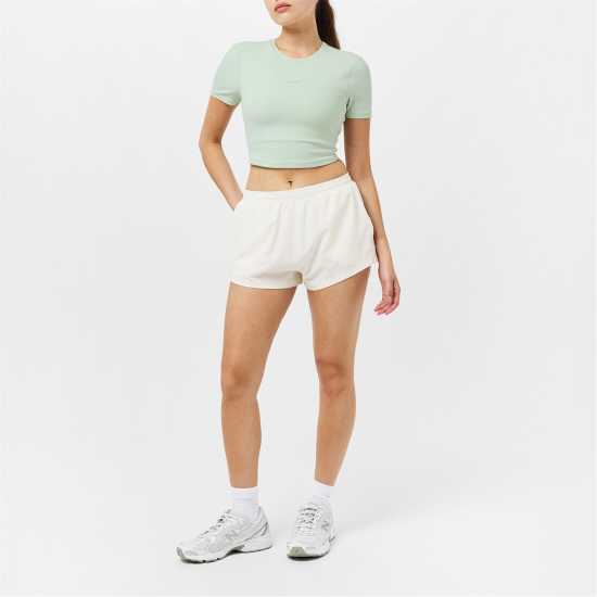 Usa Pro Pro Training Ss Crop T-Shirts Womens Писташка Usa Pro Pro Training Ss Crop T-Shirts Womens Писташка