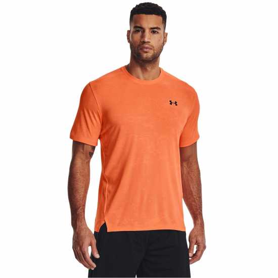 Under Armour Tech Jacquard Sn34 Orange/Black Мъжки ризи
