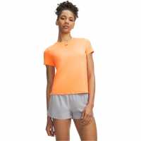 Under Armour Womens Vanish Short Sleeve Performance Gym Top Orange/Red Under Armour Womens Vanish Short Sleeve Performance Gym Top Orange/Red