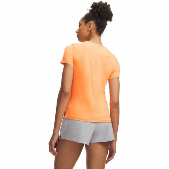 Under Armour Womens Vanish Short Sleeve Performance Gym Top Orange/Red Under Armour Womens Vanish Short Sleeve Performance Gym Top Orange/Red