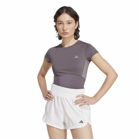 Adidas Women's Short-Sleeve Performance Gym Top Adidas Women's Short-Sleeve Performance Gym Top