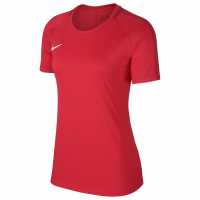 Nike Дамска Тениска Academy T Shirt Ladies Red Дамски тениски и фланелки