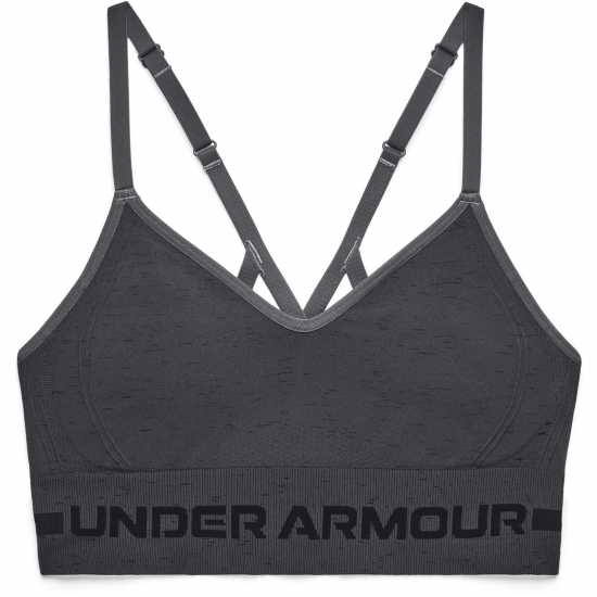 Under Armour Low Impact Sports Bra Grey Спортни сутиени