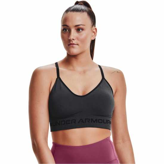 Under Armour Low Impact Sports Bra Сиво Спортни сутиени