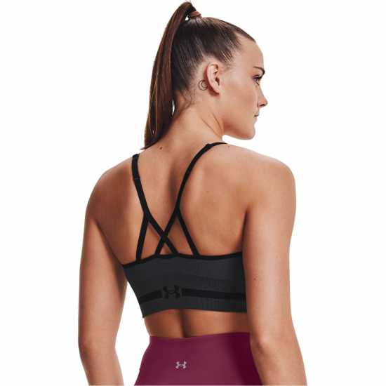 Under Armour Low Impact Sports Bra Grey Спортни сутиени