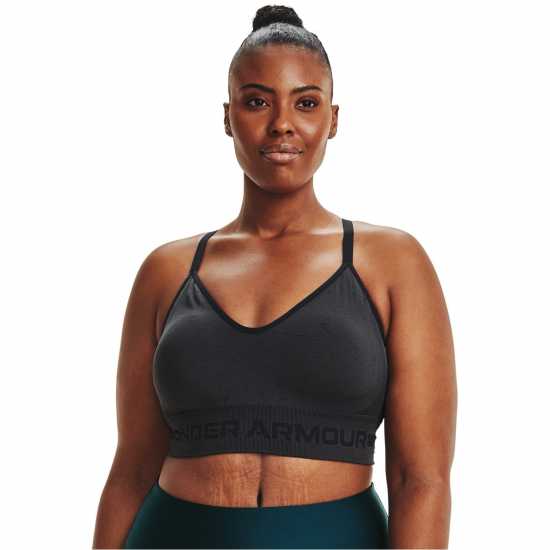 Under Armour Low Impact Sports Bra Сиво Спортни сутиени