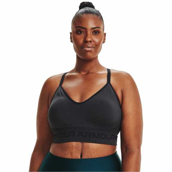 Under Armour Low Impact Sports Bra Grey Спортни сутиени